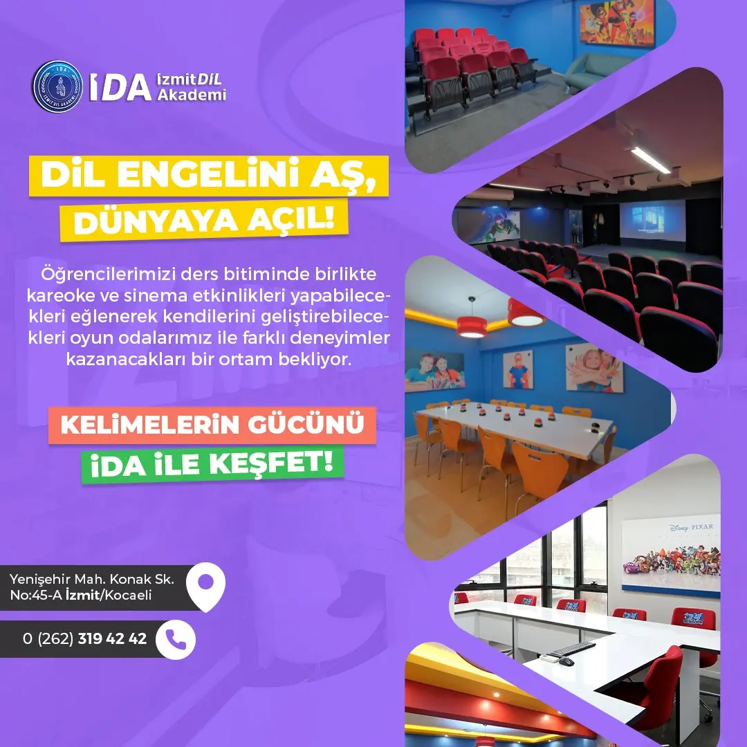 İzmit çocuk İngilizce kursu